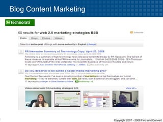 Blog Content Marketing 