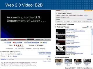Web 2.0 Video: B2B 
