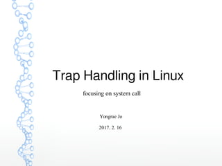 Trap Handling in Linux | PDF