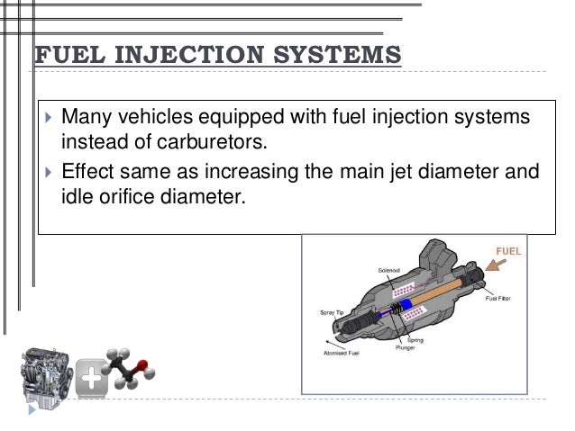 ethanol engine modifications