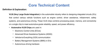 VLSI design in the era of automotive industry | PPTX