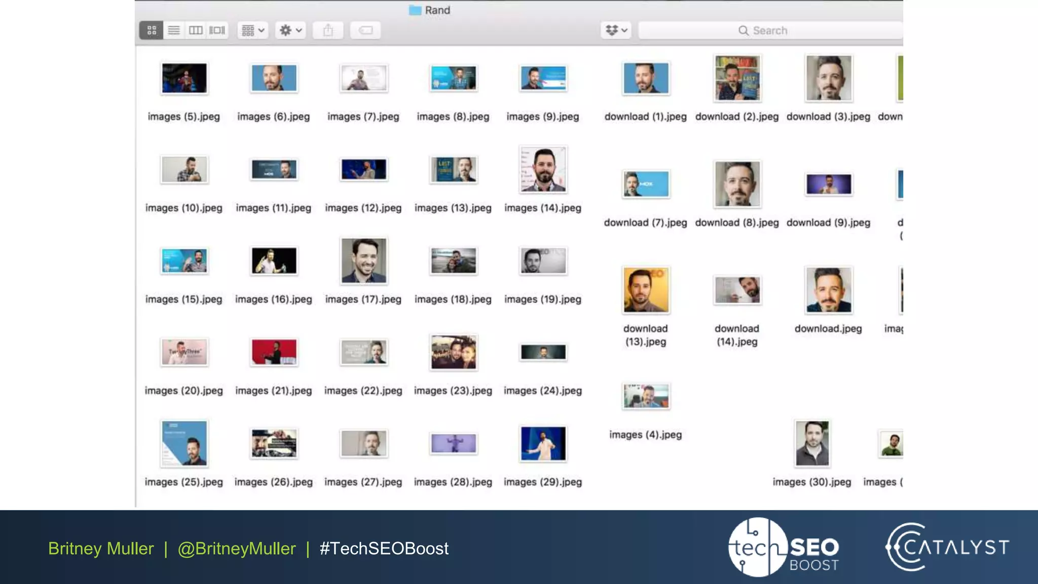 Britney Muller | @BritneyMuller | #TechSEOBoost
 