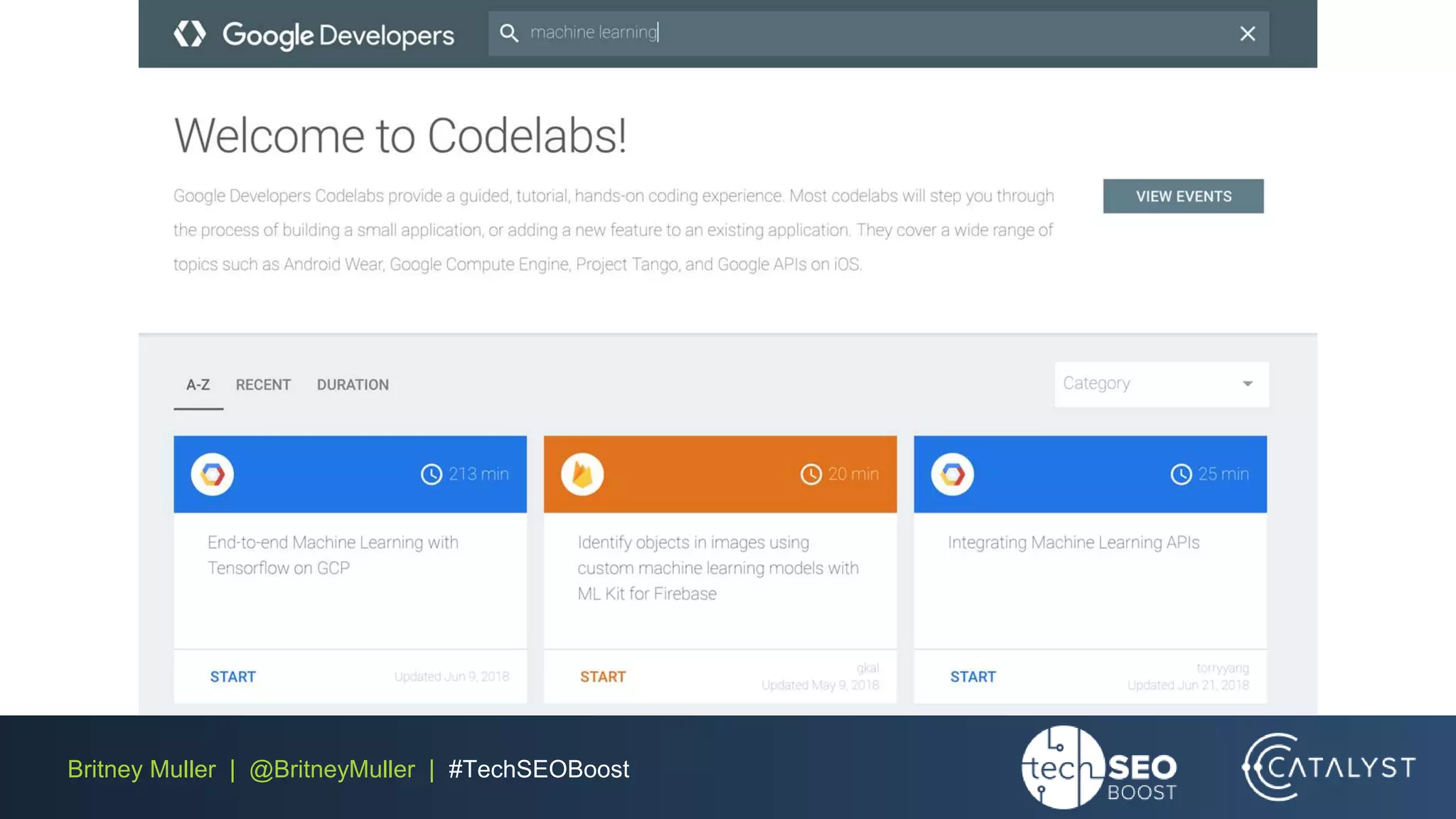 Britney Muller | @BritneyMuller | #TechSEOBoost
 