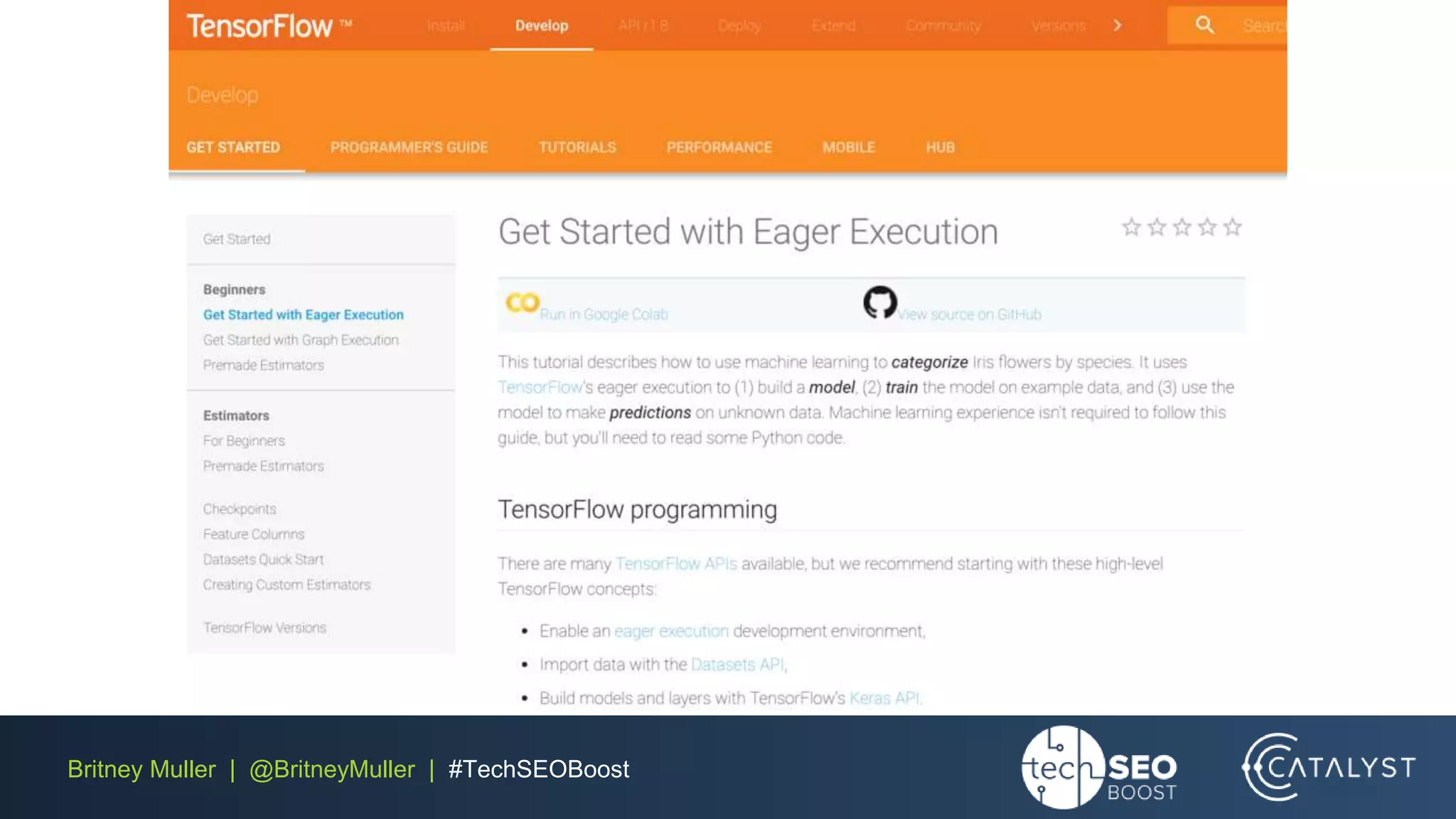 Britney Muller | @BritneyMuller | #TechSEOBoost
 