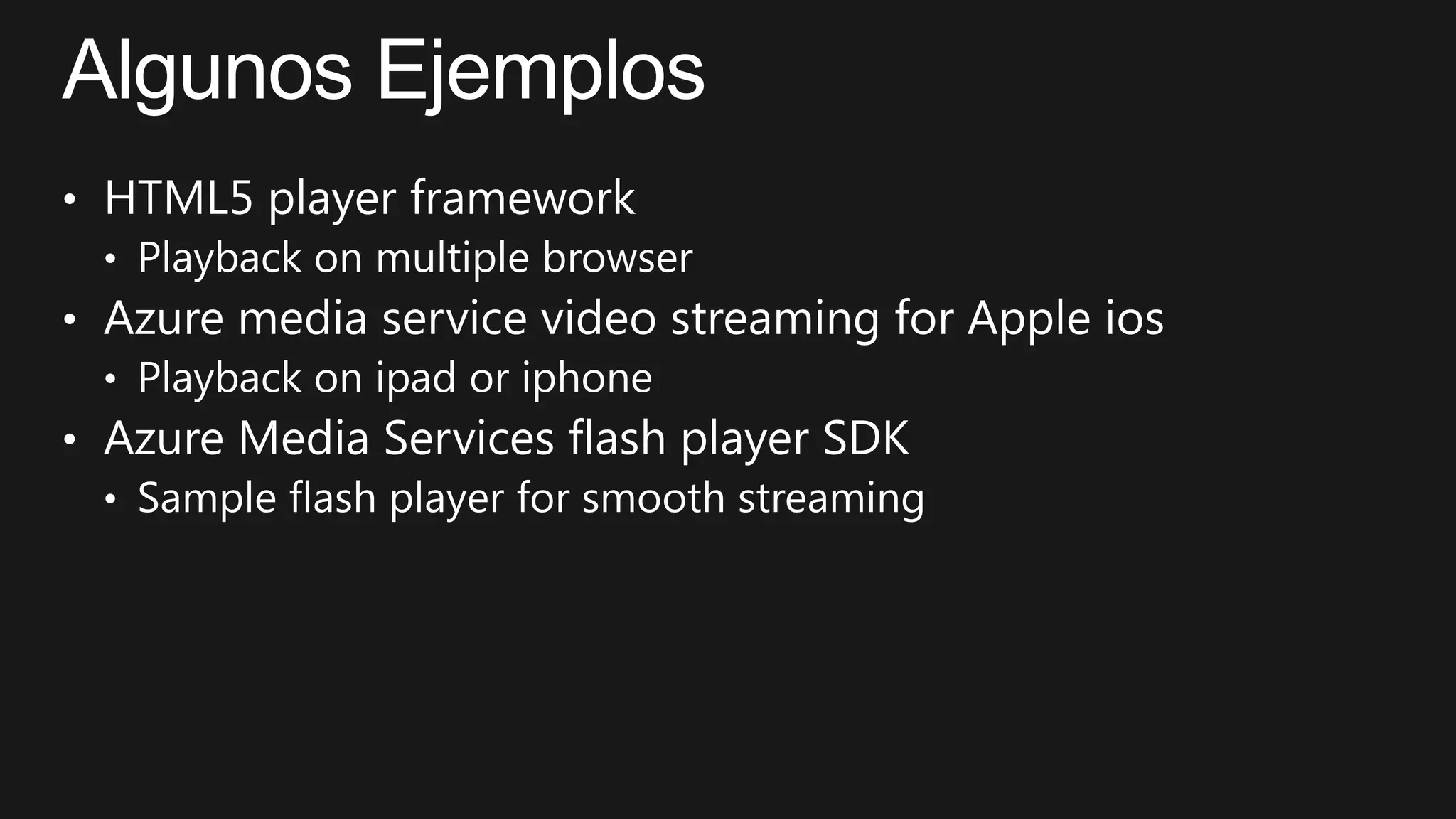 Tech series: Windows Azure Media Services
