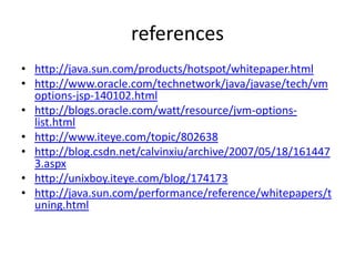 java memory management & gc | PPTX