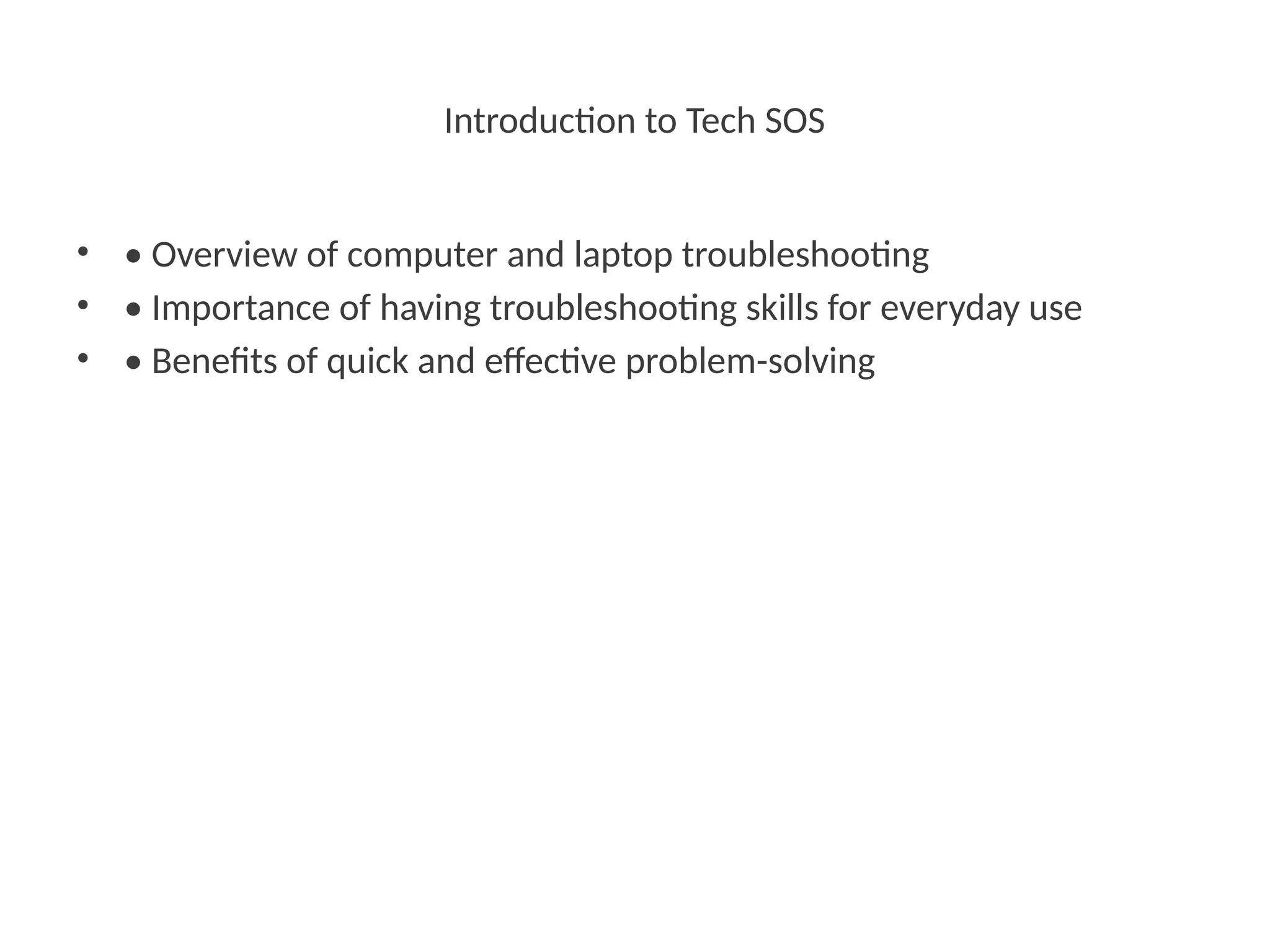 Tech sos seminar presentation enhanced pptx