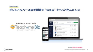 7
Copyright (C) 2021 Studist Corporation. All Rights Reserved
引用元 スタディスト会社案内
 