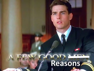 Reasons
 