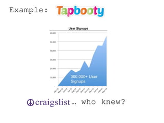 … who knew?
Example:
 