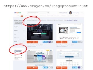 https://www.crayon.co/?tag=product-hunt
 