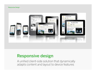 15
Dedicated mobile site
Mobile site dedicato
Typical m-site fully optimized for mobile devices in
terms of layout, conten...