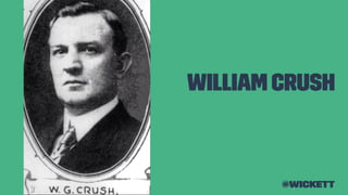 William Crush
@wickett
 