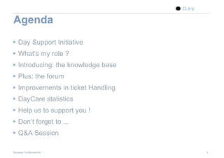 Tech Summit 08 Support Initiative