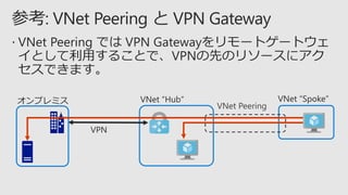 VNet Peering
 