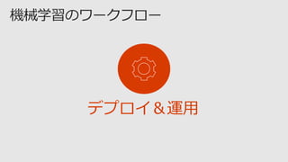 デプロイ＆運用
 