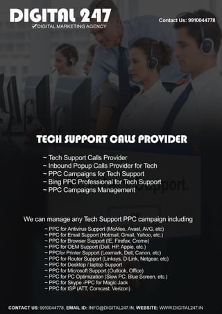 TECH SUPPORT SERVICES - Digital247