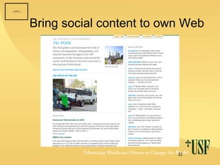 Bring social content to own Web 