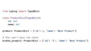 Type Checking in Python at Tiqets | PDF