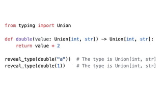 Type Checking in Python at Tiqets | PDF