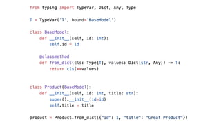Type Checking in Python at Tiqets | PPT
