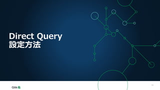 14
14
Direct Query
設定方法
 