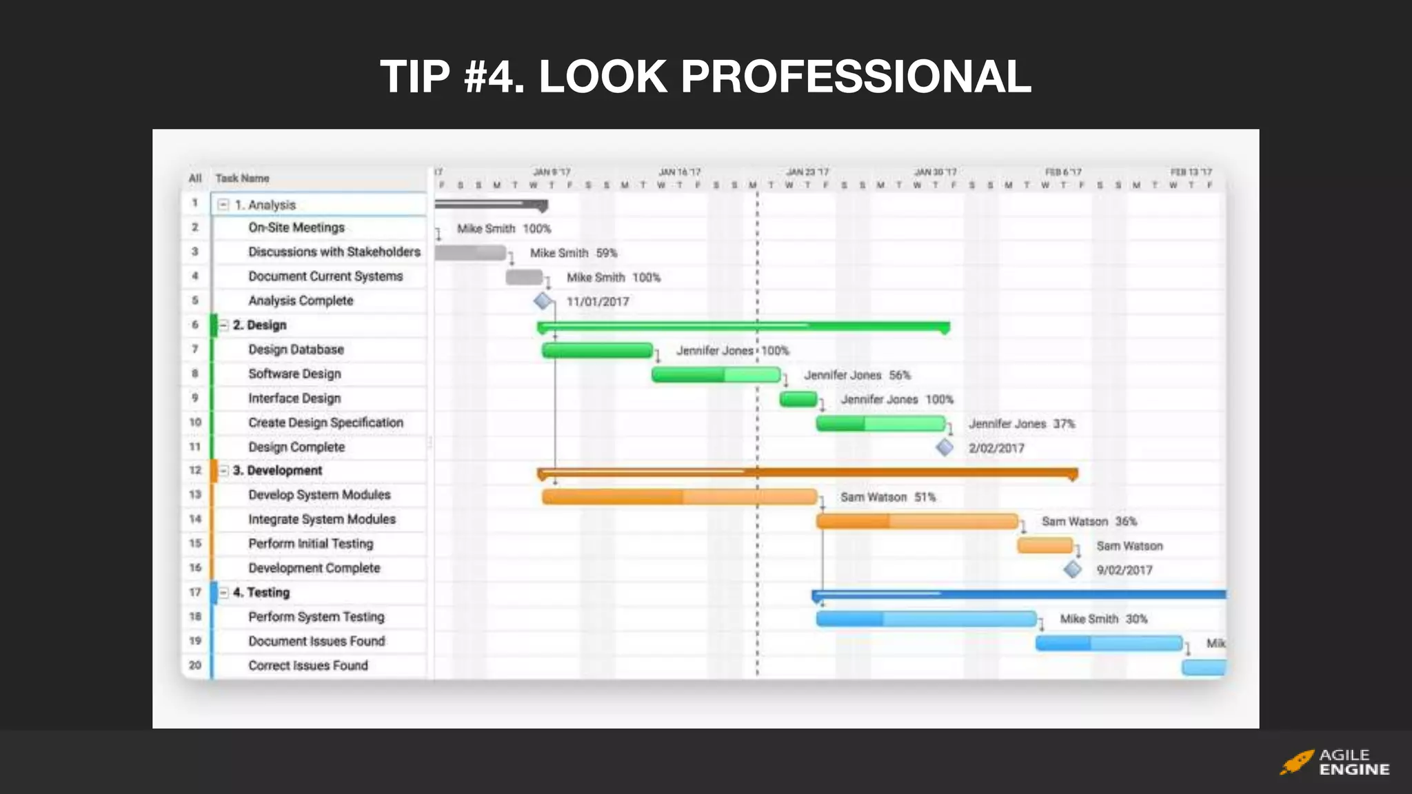TIP #4. LOOK PROFESSIONAL
 