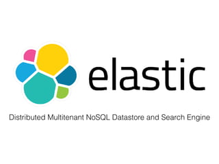 Distributed Multitenant NoSQL Datastore and Search Engine
 
