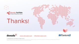 How to build Virtual Data Products in Denodo