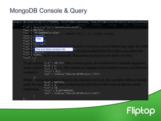 Data Science Stack with MongoDB and RStudio | PPT
