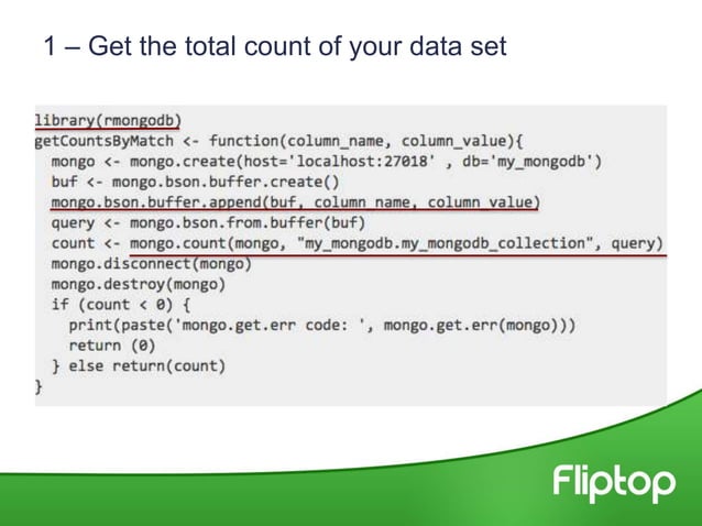 Data Science Stack with MongoDB and RStudio | PPT
