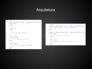 Arquitetura
 
