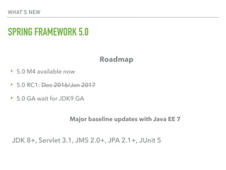 Spring Framework 5: History and Reactive features | PDF