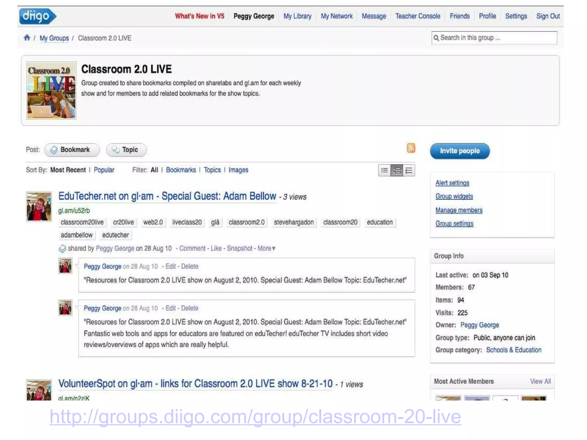 http://groups.diigo.com/group/classroom-20-live 