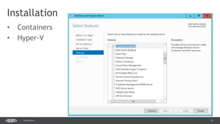16CONFIDENTIAL
Installation
 