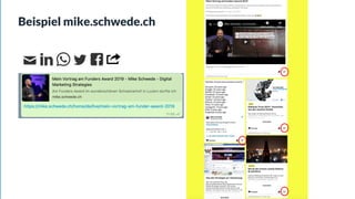 Beispiel mike.schwede.ch
 