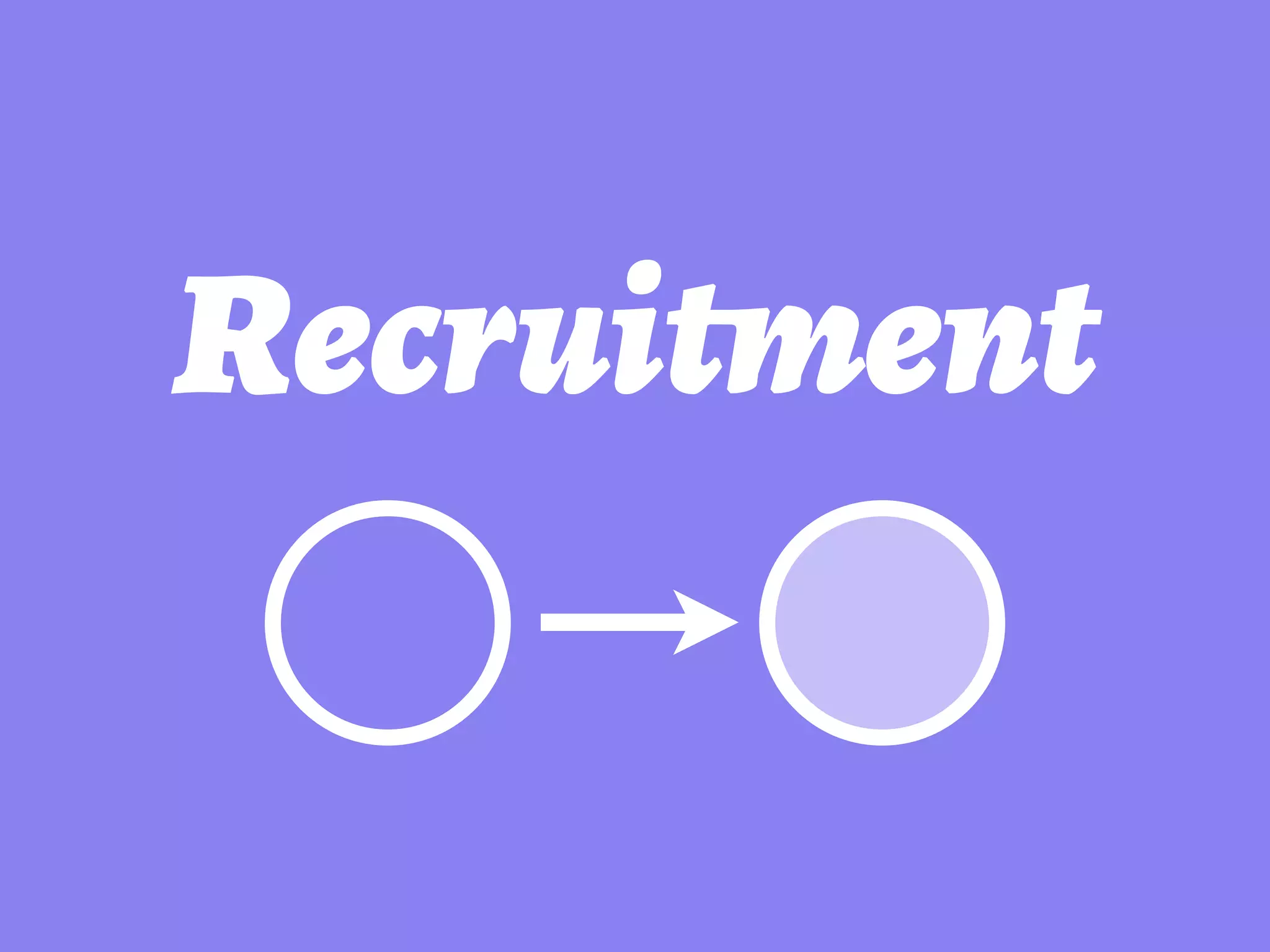 Recruitment
 