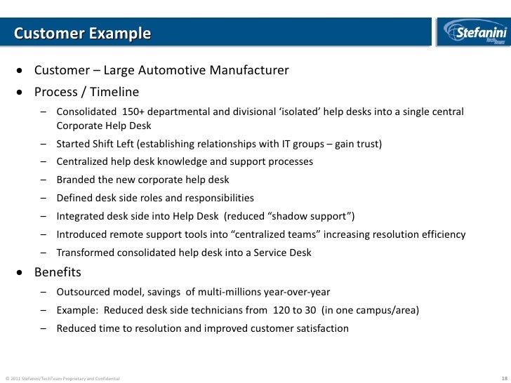 help desk goals and objectives examples Stefanini Tech Team - Help Desk to Service Desk help desk goals and objectives examples Stefanini Tech Team - Help Desk to Service Desk