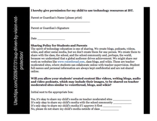 Utechtips.com/2009/07/31/aup-driven-by-vision-not-
protection/
 