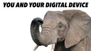 YOU AND YOUR DIGITAL DEVICE
 