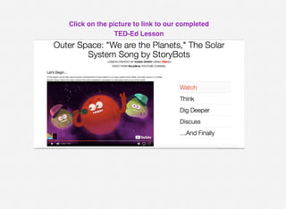 Click on the picture to link to our completed
TED-Ed Lesson
 