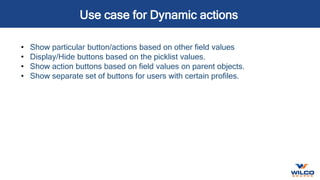 Dynamic Forms and Actions