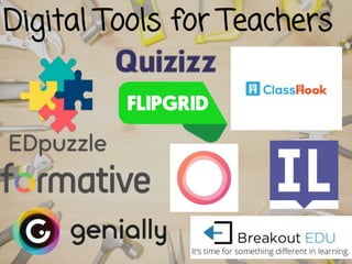 Digital Tools for Teachers
 