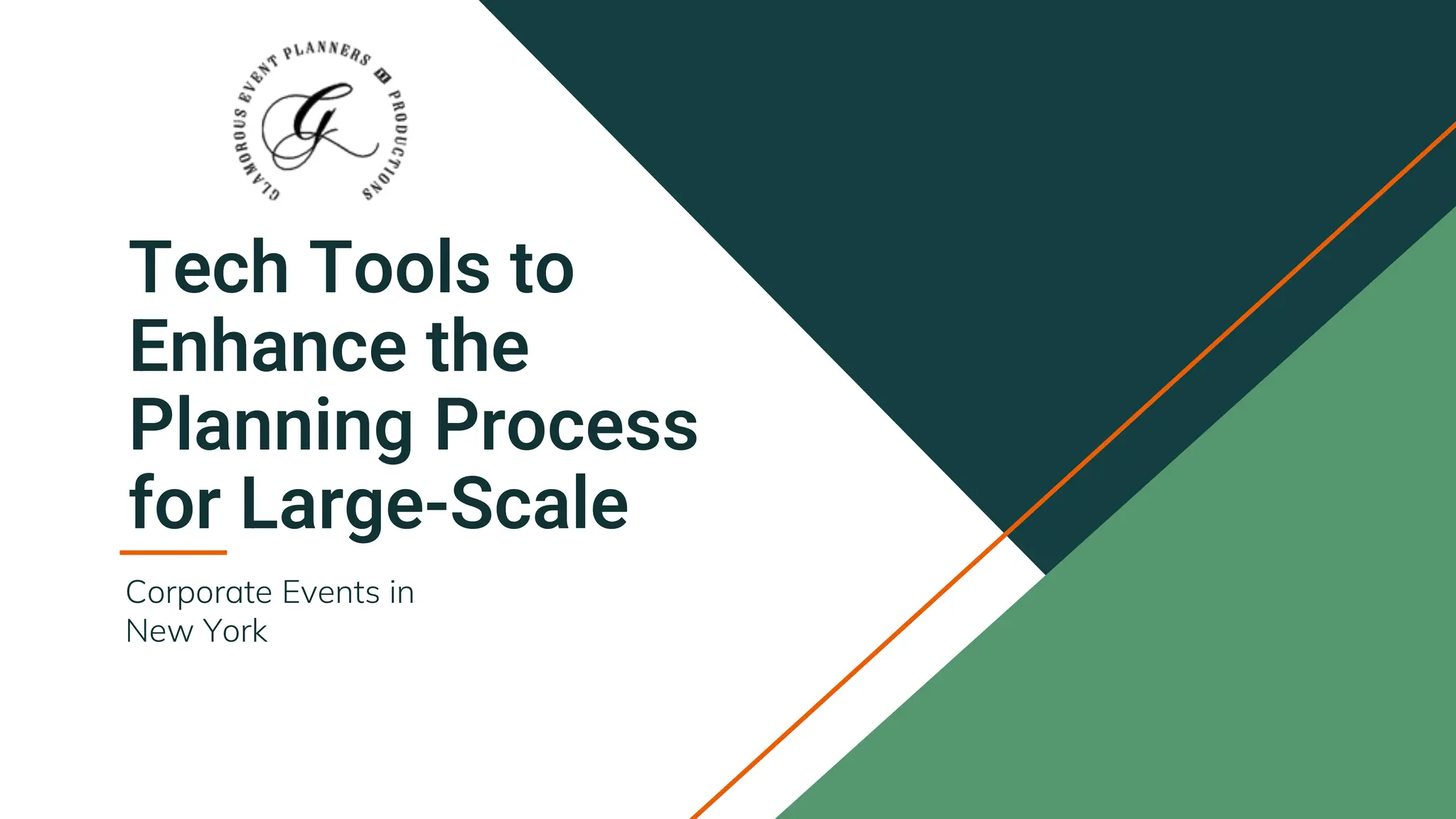 Tech Tools to Enhance the Planning Process for LargeScale Corporate