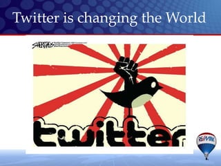 Twitter is changing the World
 