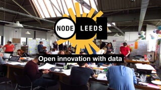 Open innovation with data
 