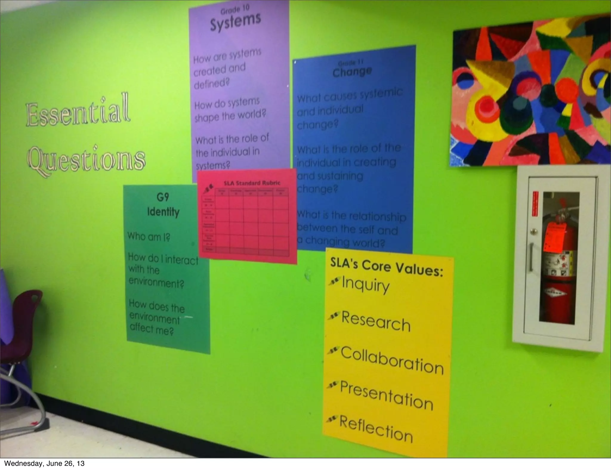 Wednesday, June 26, 13
 