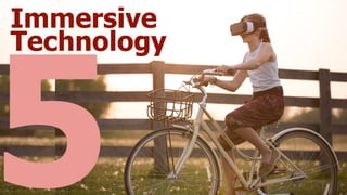 5
Immersive 
Technology
 