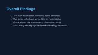 Technology Stack Evolution: Analyzing Programming Language & Database ...