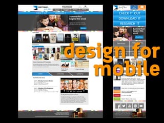 design for
mobile
 
